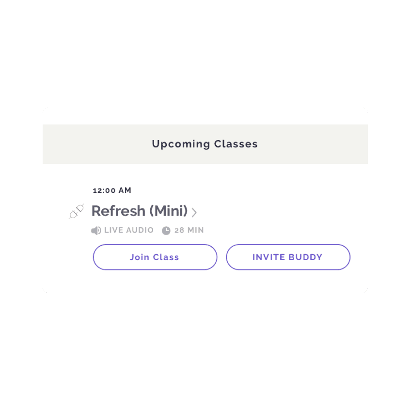Booked State before redesign