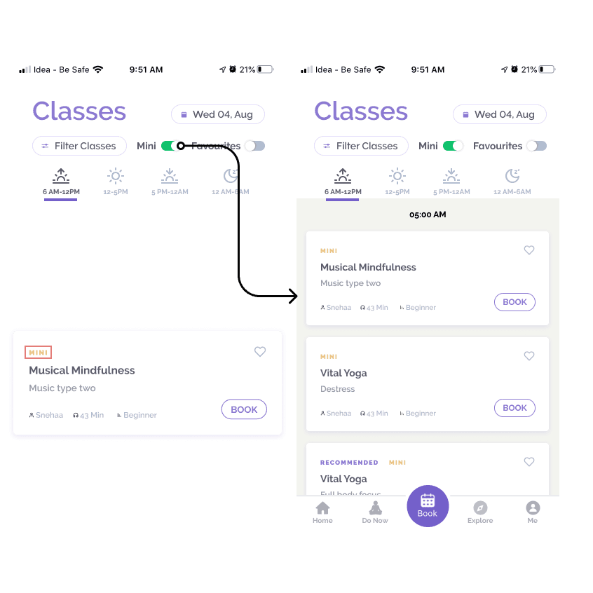 Mini-Class Context after redesign
