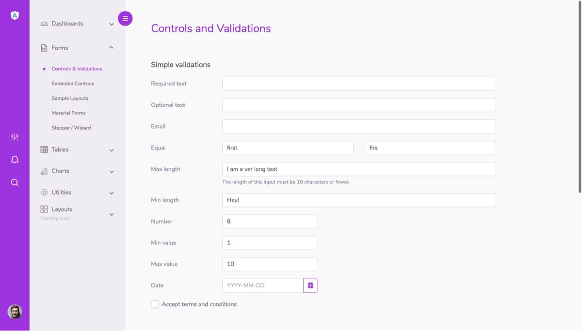 The earlier form-based ChargeIT plan configuration interface